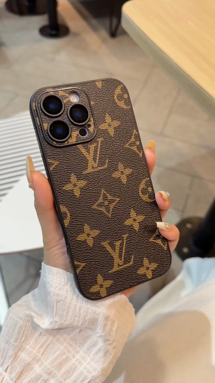 路易威登輕奢潮牌皮質手機殼-ZUIHANG SHOP